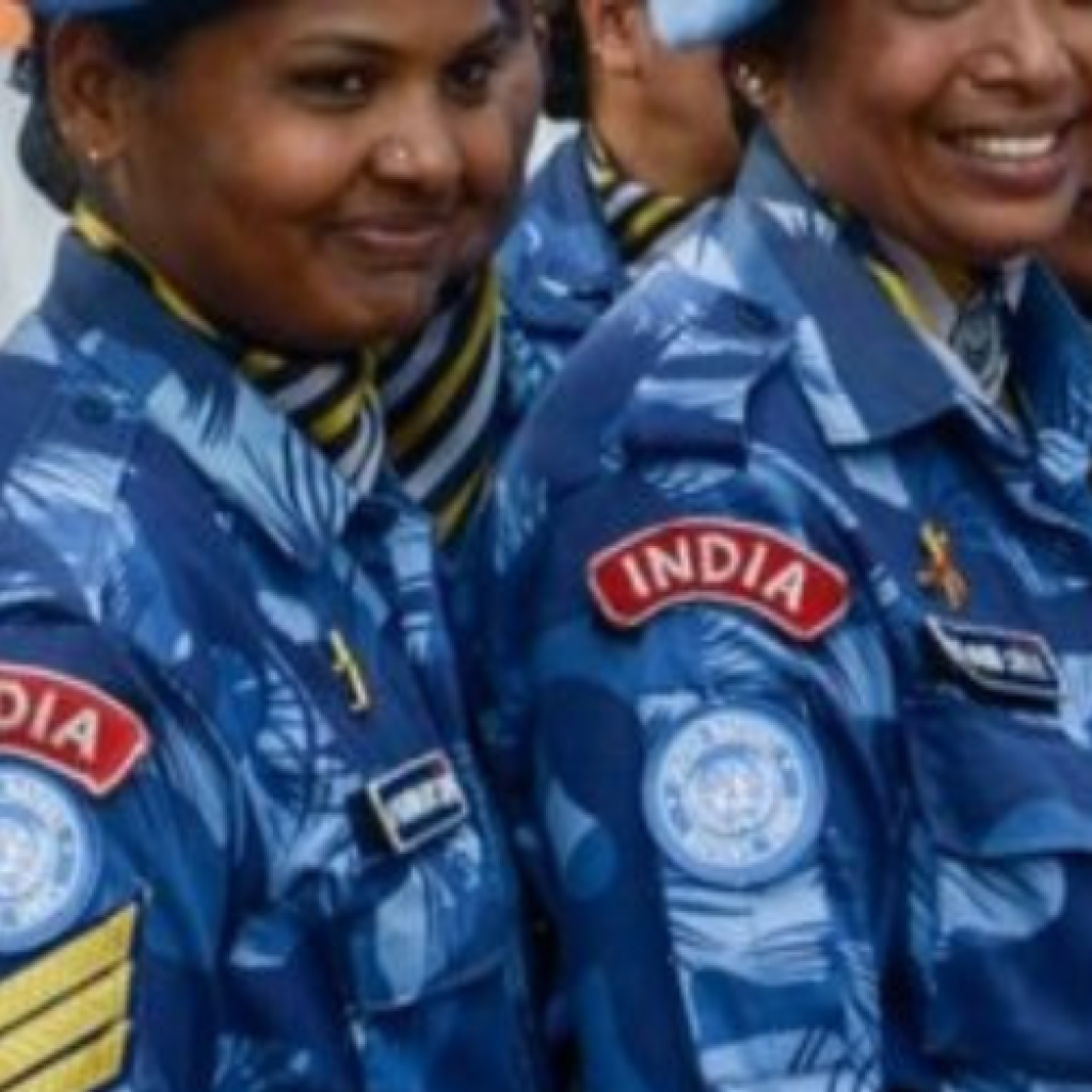 Military women from India